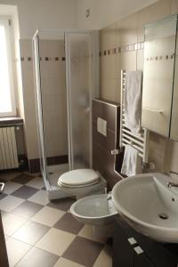 Koupelna v ubytování La Casetta + 6 fotografií
