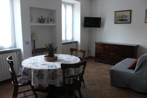 TV a/nebo společenská místnost v ubytování La Casetta