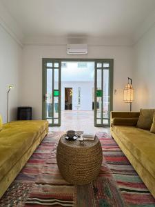 Posezení v ubytování Riad 29 Mouassine