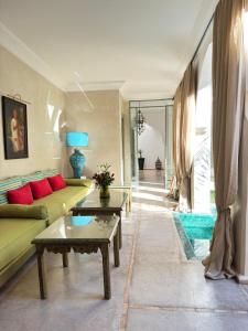 Posezení v ubytování Riad 29 Mouassine