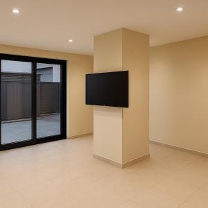 TV a/nebo společenská místnost v ubytování Le JoliCoeur