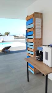 Η κουζίνα ή μικρή κουζίνα στο Casa Calma