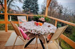 Μπαλκόνι ή βεράντα στο Healing Garden Leányfalu