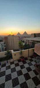 Balkon ili terasa u objektu Jessy Pyramids View Inn