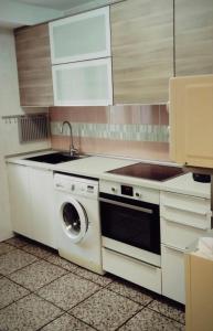 Køkken eller tekøkken på Nice, classy apartment