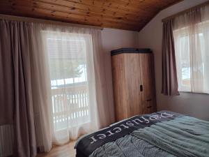 Postel nebo postele na pokoji v ubytování Ferienhaus DaPfusterer