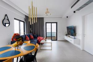 Χώρος καθιστικού στο Golden Apartament Saranda