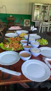 Jídlo v penzionu nebo okolí