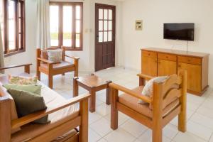 TV a/nebo společenská místnost v ubytování Mont Sinai - Rede Tonziro