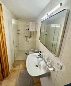 Ένα μπάνιο στο Gästehaus Jekle