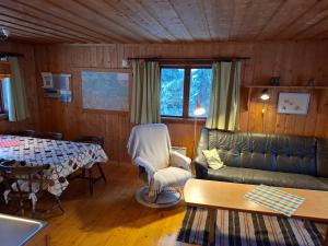 Posezení v ubytování Trillevallen, Åre stuga Gurra