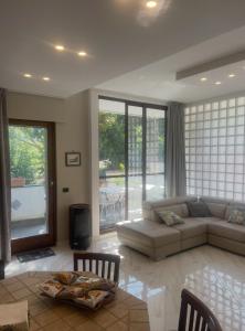 Χώρος καθιστικού στο La Terrazza Quisisana Sorrento Coast