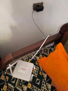 Postel nebo postele na pokoji v ubytování Dar Mima Lekbira