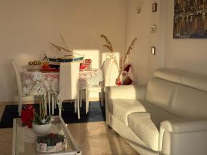 Posezení v ubytování Casa Pino