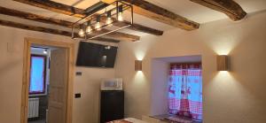 Μια τηλεόραση ή/και κέντρο ψυχαγωγίας στο Rifugio Kristine