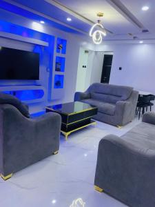 Χώρος καθιστικού στο Onpoint luxury Apartment +12 φωτογραφίες