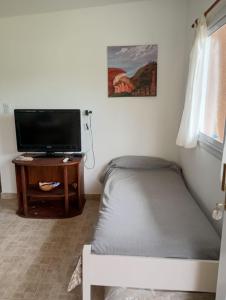 Μια τηλεόραση ή/και κέντρο ψυχαγωγίας στο Cabaña Avivando mi llama