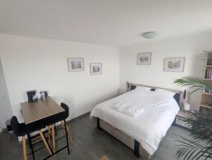 Ảnh trong thư viện ảnh của Grande chambre et salle de bain privée et balcon ở Strasbourg +8 ảnh