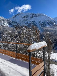 Γενική θέα στο βουνό ή θέα στο βουνό από  αυτό το σαλέ