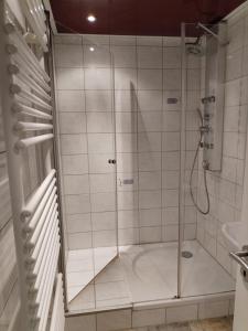 Koupelna v ubytování Hotel Silonce Bilstein