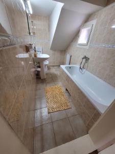 Phòng tắm tại Vila Breaza Panorama