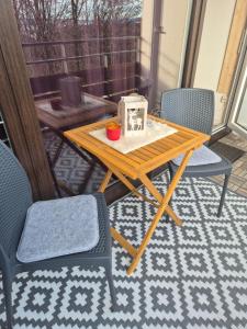 Billede fra billedgalleriet på HoamatBlick Apartment mit Panoramahallenbad i Freyung