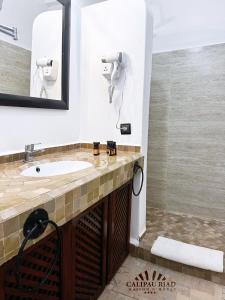 Koupelna v ubytování Hôtel Calipau Riad Maison d'Hôtes