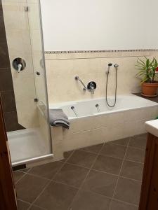 Koupelna v ubytování Ferienwohnung Cilli