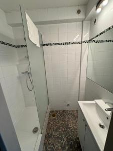 Koupelna v ubytování Hyper Centre de Valence - Studio N4