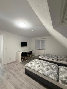 TV a/nebo společenská místnost v ubytování Fünf Täler Stern