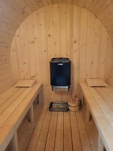 TV a/nebo společenská místnost v ubytování Villa Sandra