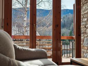 Nespecifikovaný výhled na hory nebo výhled na hory při pohledu z apartmánu