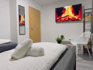 Φωτογραφία από το άλμπουμ του STN Kocherwald Suite - Ferienwohnung mit 4 Schlafzimmer, 8 Big Beds, Parkplatz & Balkon, Highspeed WLAN, Netflix Premium, Zentral zu Audi & Schwarz Gruppe σε Bad Friedrichshall