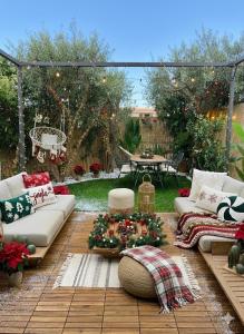 Zahrada ubytování Japandi Suites Olbia