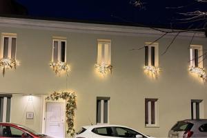 Bygningen som pensionatet ligger i