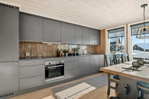 Η κουζίνα ή μικρή κουζίνα στο Magical Winter Days At Sjusjøen