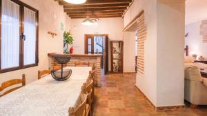 Et opholdsområde på Casa Rural La Morucha