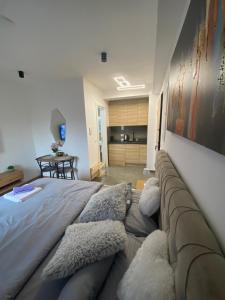 Posezení v ubytování M&A apartman