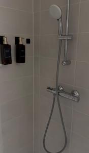 Et badeværelse på Beautiful Strasbourg apartment, 2 high standing rooms