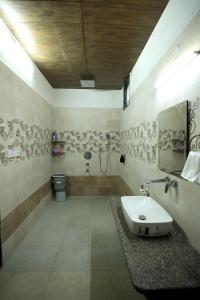 Et badeværelse på The berhins farmstay