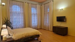 TV/trung tâm giải trí tại Sirul Livezii Central Flat