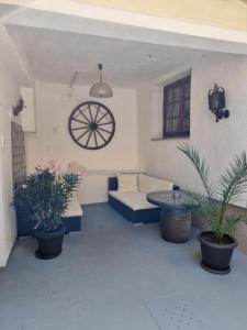 Χώρος καθιστικού στο Ferienwohnung Heppenheim an der Bergstraße WHG 4 +3 φωτογραφίες