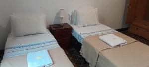 Ένα ή περισσότερα κρεβάτια σε δωμάτιο στο Atardecer en el Río