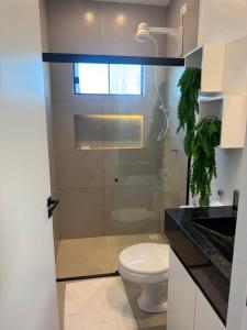 Et badeværelse på Vila Eco Barra AP 209 + 7 billeder