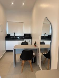 Køkken eller tekøkken på Vila Eco Barra AP 209