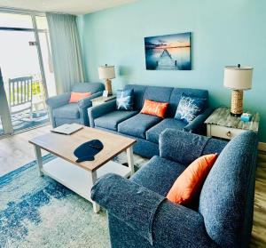 Khu vực ghế ngồi tại SeaWatch Resort