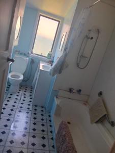 Et badeværelse på The cottage
