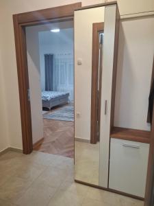 Postel nebo postele na pokoji v ubytování Paviljoni apartman