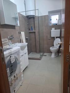 Koupelna v ubytování Paviljoni apartman + 7 fotografií