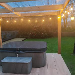 Χώρος καθιστικού στο Maison entre terre et mer avec SPA privatif